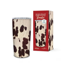 Load image into Gallery viewer, Cowhide / 'Roadie' Travel Mug