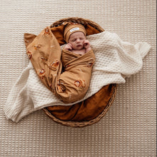 Load image into Gallery viewer, Roar / Baby Jersey Wrap & Beanie Set