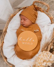 Load image into Gallery viewer, Roar / Snuggle Swaddle & Beanie Set