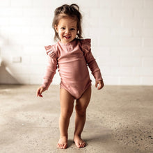 Load image into Gallery viewer, Rose Long Sleeve Bodysuit
