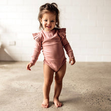 Load image into Gallery viewer, Rose Long Sleeve Bodysuit