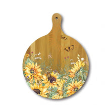 Load image into Gallery viewer, Round Grazing Board / Fields Of Gold