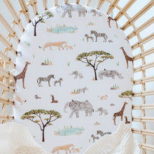 Load image into Gallery viewer, Safari / Bassinet Sheet / Change Pad Cover