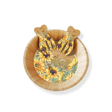 Load image into Gallery viewer, Salad Bowl & Fork Set / Fields Of Gold