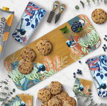 Load image into Gallery viewer, Serving Platter / Medium / Blue Birds of Happiness