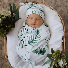 Load image into Gallery viewer, Enchanted / Snuggle Swaddle & Beanie Set