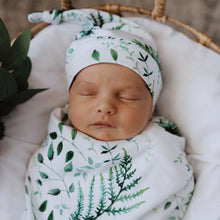 Load image into Gallery viewer, Enchanted / Snuggle Swaddle & Beanie Set