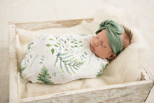 Load image into Gallery viewer, Enchanted / Snuggle Swaddle & Beanie Set
