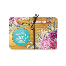 Load image into Gallery viewer, Tea Time Tray &amp; Spoon / Chrysanthemum
