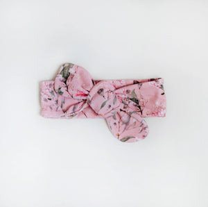 Pink Wattle Topknot Headband