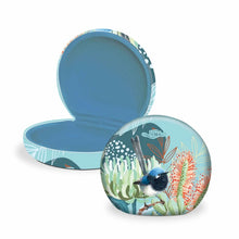 Load image into Gallery viewer, Mini Travel Case / Blue Wren
