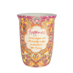 'Happiness' Reusable Coffee Cup