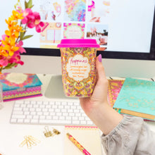 Load image into Gallery viewer, 'Happiness' Reusable Coffee Cup