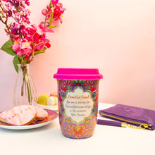 Load image into Gallery viewer, 'Beautiful Friend' Reusable Coffee Cup