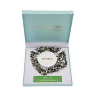 Tree Agate / Natural Stone Bracelet Adjustable