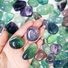 Load image into Gallery viewer, Tumblestone / Rainbow Fluorite