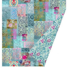 Load image into Gallery viewer, Velvet Throw - Venezia Turquoise