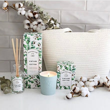 Load image into Gallery viewer, Australian Linen Collection- Vintage Cotton Candle