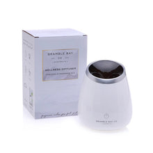 Load image into Gallery viewer, White Short Wellness Ultrasonic Diffuser / Wide Night Light