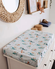 Load image into Gallery viewer, Whale / Bassinet Sheet / Change Pad Cover
