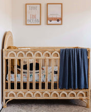 Load image into Gallery viewer, Whale / Fitted Cot Sheet