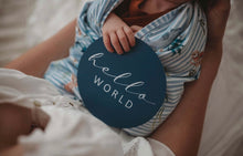 Load image into Gallery viewer, Whale / Snuggle Swaddle & Beanie Set