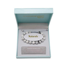 Load image into Gallery viewer, White Howlite / Natural Stone Earrings