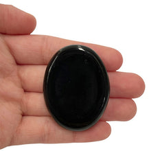 Load image into Gallery viewer, Palm/Worry Stone / Black Obsidian