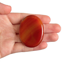 Load image into Gallery viewer, Palm/Worry Stone / Carnelian