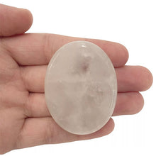 Load image into Gallery viewer, Palm/Worry Stone / Clear Quartz