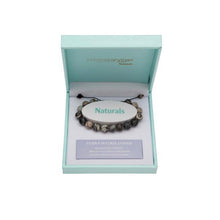 Load image into Gallery viewer, Zebra Matrix / Natural Stone Earrings