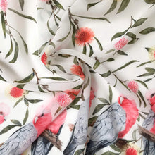 Load image into Gallery viewer, Pink and Grey Galah Scarf