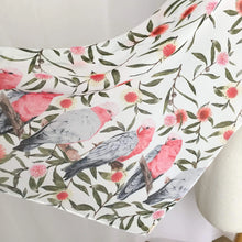 Load image into Gallery viewer, Pink and Grey Galah Scarf