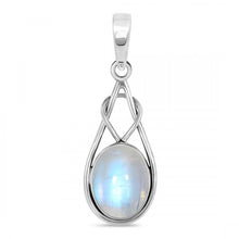 Load image into Gallery viewer, Harlow Sterling Silver Moonstone Pendant
