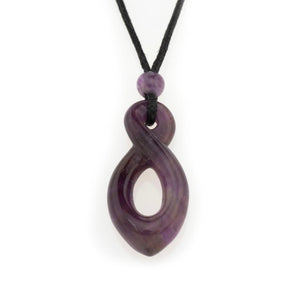 Amethyst Infinity Pendant
