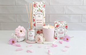 Australian Linen Collection / Cottage Garden Candle & Diffuser Gift Set