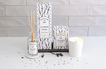 Load image into Gallery viewer, Australian Linen Collection / Lavender Fields Candle &amp; Diffuser Gift Set
