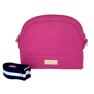 Calypso Satchel / Hot Pink