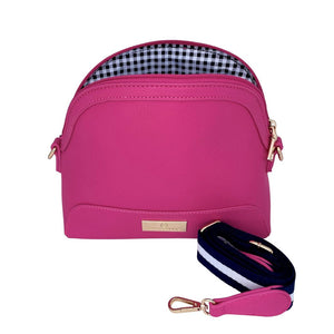 Calypso Satchel / Hot Pink