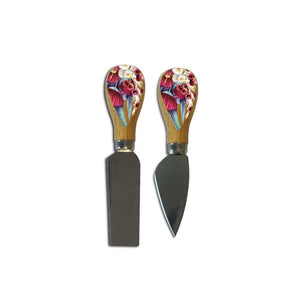 Cheese Knives / Bush Blossoms