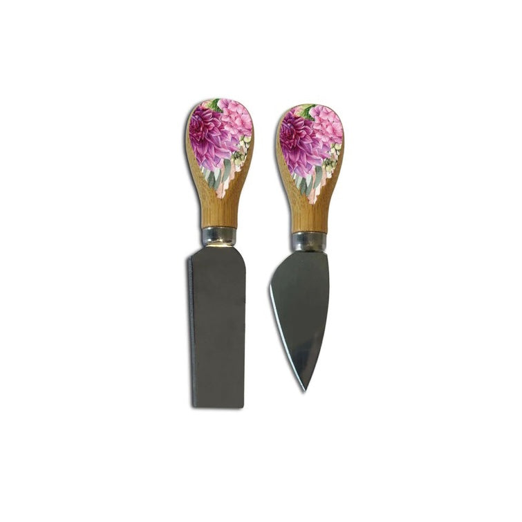 Cheese Knives / Chrysanthemum