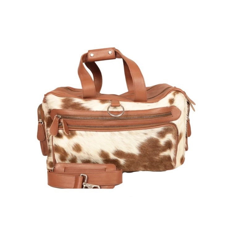 Cowhide nappy bag sale