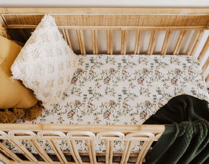 Eucalypt / Fitted Cot Sheet