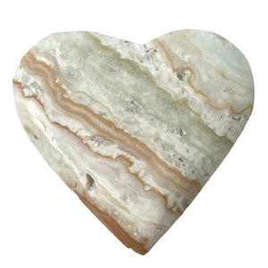 Medium Heart / Caribbean Calcite