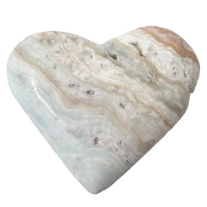 Medium Heart / Caribbean Calcite