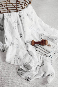 Wild Fern / Organic Muslin Wrap