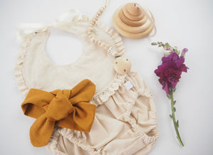 Mustard Topknot Headband