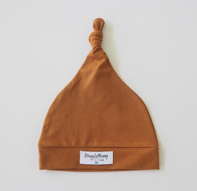 Bronze Knotted Beanie