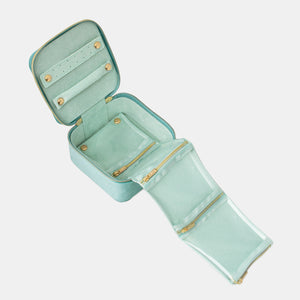 Jewellery Cube / Luxe Velvet Seafoam