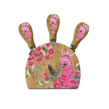 Load image into Gallery viewer, Magnetic Cheese Knife Block / Grace The Galah

